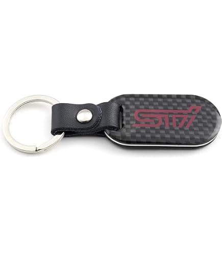 Genuine Subaru Stainless Steel Key Chain - OEM Part SOA342L162 For Forester, Impreza, Legacy, Outback