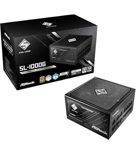 Amazon | ASRock Phantom Gaming 次世代GPU対応 PC電源ユニット 1000W