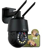 Amazon.co.jp: Ctronics 4K 防犯カメラ 屋外 10倍ハイブリッドズーム
