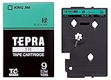 キングジム テープカートリッジ テプラTR TC9G 9mm 緑