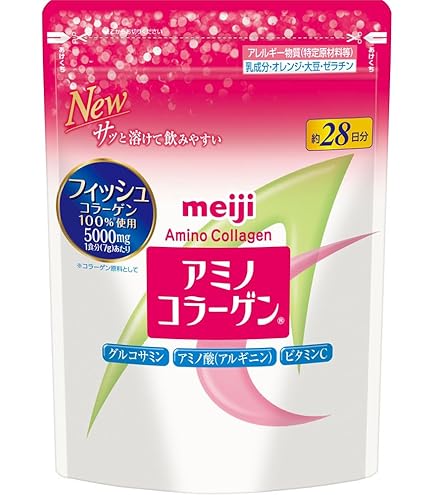 明治アミノコラーゲンプレミアム詰め替え用214g 30日分 Amazon | 明治 アミノコラーゲン詰め替え用 | アミノコラーゲン