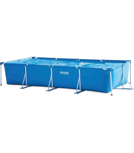 Amazon.co.jp: INTEX 長方形 フレームプール 3m×2m×75cm カバー付き