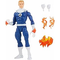 ヒューマントーチ　フィギュア　ファンタスティックフォー　スパイダーマン Amazon.com: Marvel Hasbro Legends Series Retro Fantastic