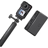 DJI アクションカメラ Osmo Action 4 アドベンチャー コンボ 【国内正規品】 4K/120fps対応 防水カメラ 1/1.3インチセンサー搭載 10-bit & D-Log M 155º超広角FOV 最大7時間半駆動 3つのバッテリー