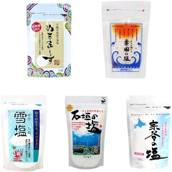 宗谷の塩　1k 2袋 Amazon.co.jp: 宗谷の塩 1kg イナンクル幸せのスプーン付き
