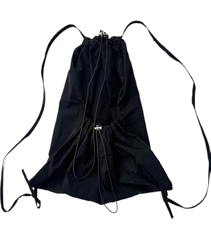 Amazon.co.jp: aeae ナップサック ブラックドット 黒 正規品 正規袋付