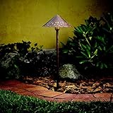 Kichler 15443TZT, Path & Spread 1- Light, Textured Tannery Bronze [並行輸入品]