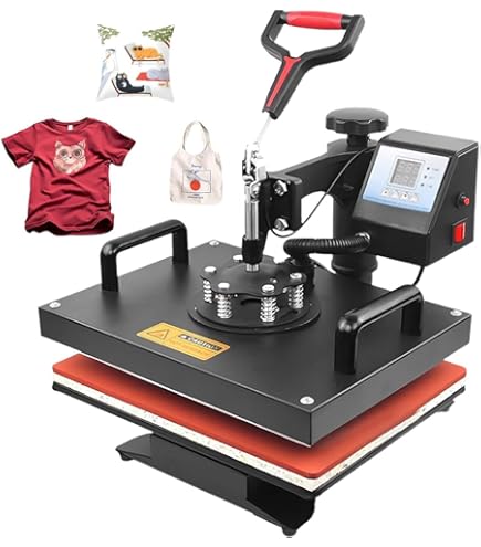 Amazon.co.jp: ヒートプレス機 Tシャツプレス機 熱転写プレス機