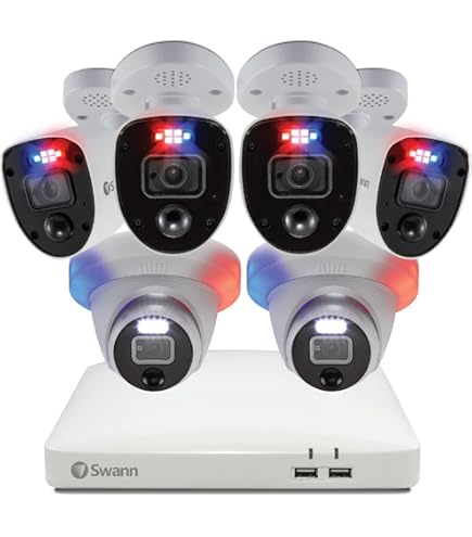 Amazon.co.jp: 【日本正規代理店】Swann 8CH セキュリティカメラ