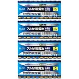 AMZTOP お得な40本セット【Lazos単4アルカリ乾電池】LA-T4X10 x 4パック・水銀0・1.5V