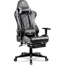 オフィスチェア デスクチェア 椅子 ゲーミングチェア ゲームチェア グレー GXTRACE ゲーミングチェア ゲームチェア グレー オフィスチェア