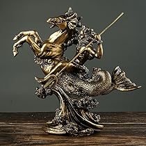 フィギュア、神話シリーズの、ギリシャ神話、海の神ポセイドン 6174Ag774-L._AC_UL210_SR210,