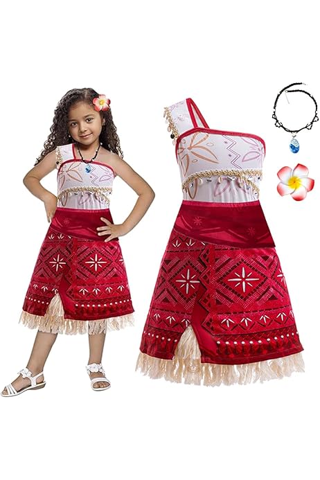 Amazon.co.jp: ディズニー モアナと伝説の海 Moana コスチューム  