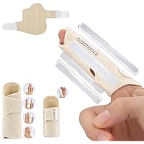 Amazon | Clcyricher指サポーター 4本アルミ製フィンガースプリント