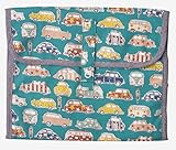 ART CAR携帯おむつポーチ　ターコイズ