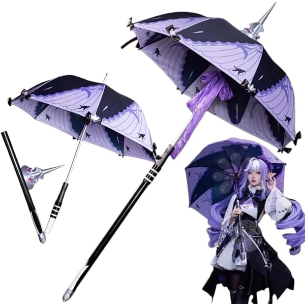Amazon.co.jp: 対応ゼンレスゾーンゼロ ビビアン 傘 コスプレ道具 武器