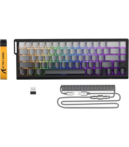 Amazon.co.jp: Darmoshark KT68 通常モデル ゲーミングキーボード 磁気