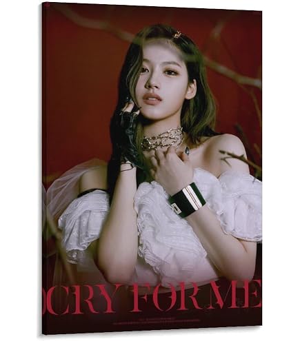 Amazon.co.jp: JIHYO ジヒョ TWICE トゥワイス 女子キャンバスポスター