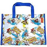 2017年 夏物 おさるのジョージ ショルダープールバッグ ビーチバッグ Curious George ブルー◇25×35.5×13cm