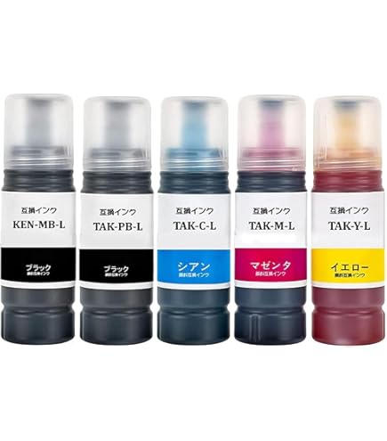 Amazon.co.jp: 【korin本舗】KETA-5CL 互換インクボトル エプソン