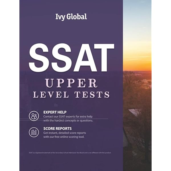 Amazon | SSAT Upper Level Prep Book - Full-Length Practice Tests