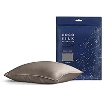 Amazon｜[COCOSILK] シルク 枕カバー 25匁 ファスナー 片面
