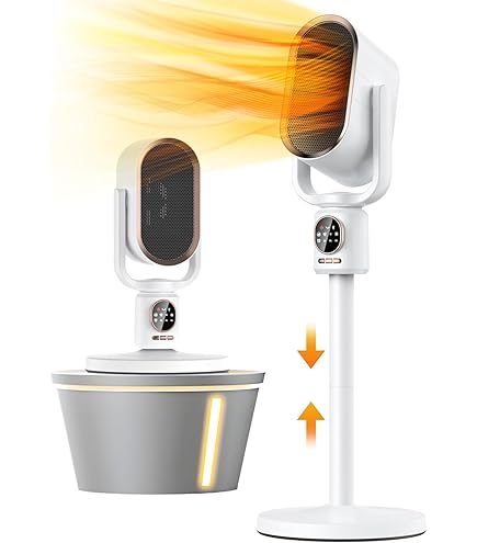 セラミックヒーター Amazon | セラミックヒーター 小型 冷暖兼用 電気ヒーター 暖風機 卓上