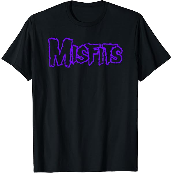 Amazon | Misfits – Logo White Tシャツ | Tシャツ・カットソー 通販