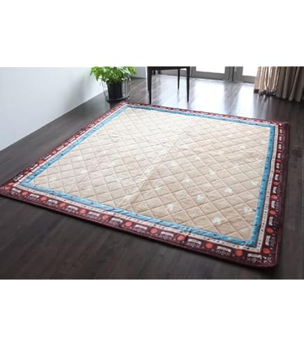 Amazon｜[ベルメゾン] ディズニー キルトラグ 綿混 ラグ ラグ