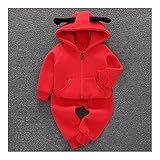 服　ファッション　ベビー　キッズ　カバーオール　新生児服　連体着　ナナホシテントウムシ　暖かい　80cm