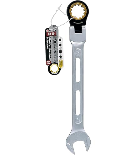 【新品】首振りダブルギアレンチ 軽量ガチレンチ ダブルフレキシブル 全6種セット Amazon | 高儀(Takagi) ガチレンチダブルフレキシブル 8×10mm