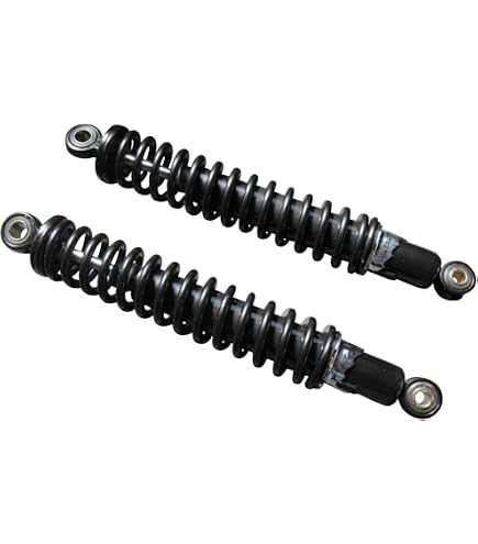 Amazon | 【240】 細巻きリヤサスペンション325mm 赤x黒 当時仕様 SUS
