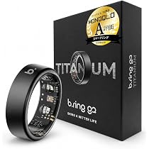 Amazon.co.jp: b.ring スマートリング G2 チタンモデル 健康管理 睡眠