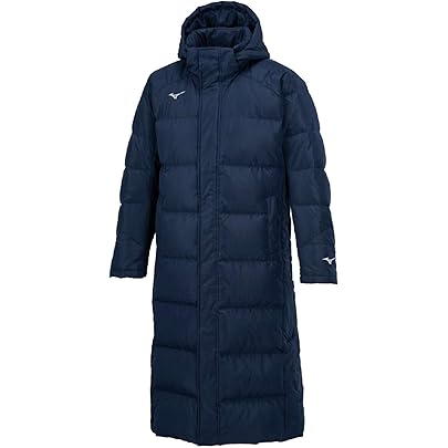 Amazon.co.jp: トレーニングウェア ダウン ロングコート 撥水 32ME2550