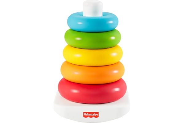 フィッシャープライス(fisher price) ゆらりんタワー（エコ） 赤ちゃん・幼児のおもちゃ 知育・学習玩具 6ヵ月から カラフル GRF09