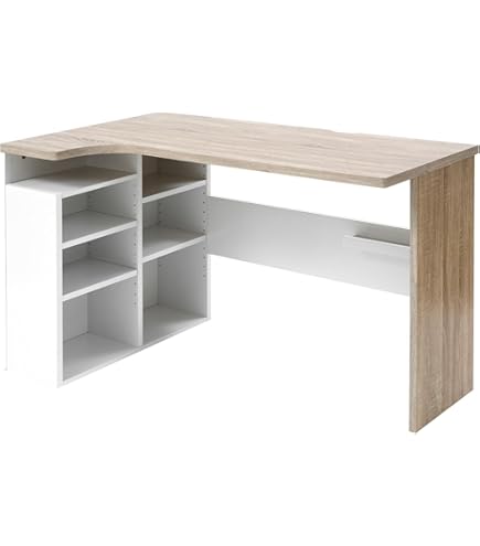 Amazon | LOWYA ロウヤ パソコンデスク 学習机 勉強机 3点セット 3段