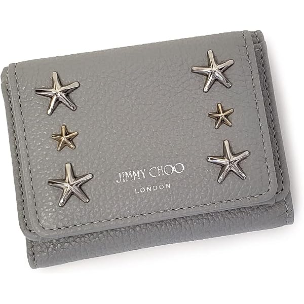 極美品✨ジミーチュウ NEMO ネモ クリスタルスタースタッズ 三つ折り財布 Amazon | [Jimmy Choo] [ジミーチュウ] 財布 三つ折り NEMO スター