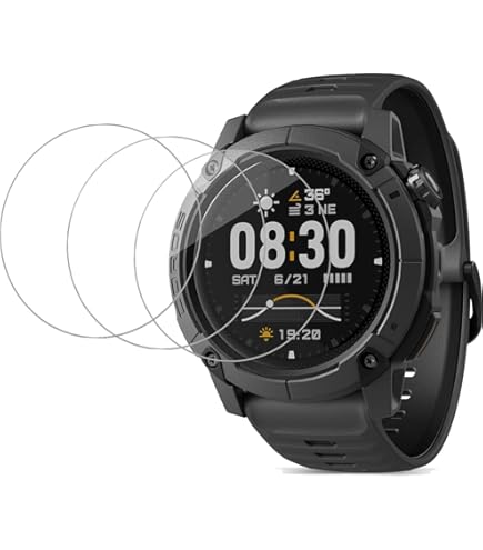 Amazon.co.jp: [3セット]For COROS（カロス）NOMAD フィルム ガラス