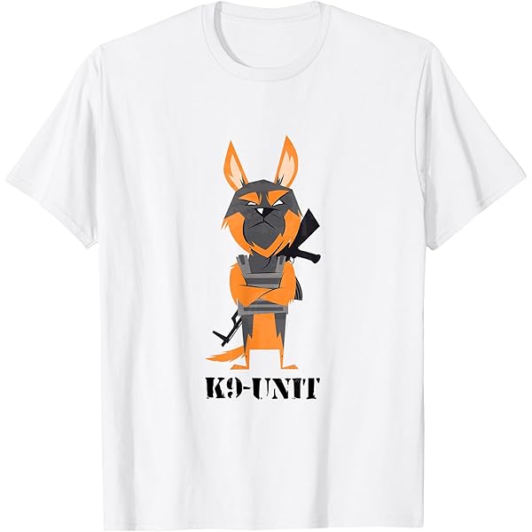 Amazon | K9 Tシャツ - 特殊作戦犬ハンドラー Tシャツ | Tシャツ