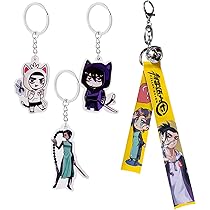 Amazon.co.jp: TFYU シザー セブンキーチェーン アニメ プラム