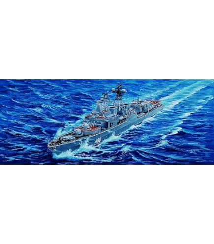トランペッター　ロシア海軍　バリヤーグ　350 Amazon | トランペッター製 1/350 ロシア海軍 スラヴァ級