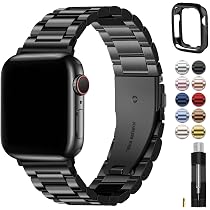 Amazon.co.jp: for Apple Watch バンド 41mm 40mm 38mm 保護ケース付き 