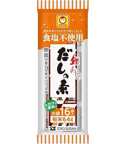 Amazon.co.jp: マルちゃん だしの素 鰹あじ 食塩不使用 (各4g×24袋入り