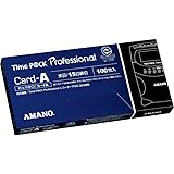 アマノ タイムパック用TimeカードA 6欄 青 TIME P@CKｶｰﾄﾞA(6) 00069473【まとめ買い3箱セット】