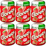 モンデリーズ クロレッツ ストロベリー ボトルガム 140g ×6個入