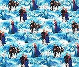 SheetWorld Fitted Crib / Toddler Sheet - Frozen Scene - Made In USA by sheetworld