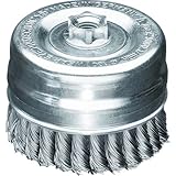 LESSMANN ノットカップブラシ Φ75 ステンレス線 線径0.35 483714