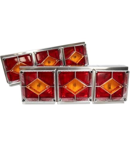 Amazon | 24Vトラック用テールランプ3連 LED 日野 テール テールランプ