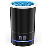 Akcra 犬 足洗いカップ クリーナー 自動式 電池内蔵 充電式 シリコーンブラシ 洗浄力抜群 柔軟 マッサージ効果 節水 持ち運び便利 安心安全 小型 中型犬に適用 12ヶ月保証