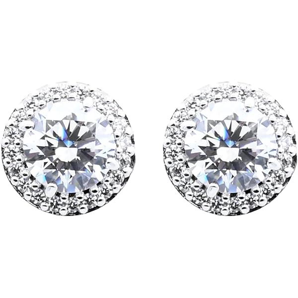 Amazon.co.jp: [スワロフスキー]ピアス アクセサリー ホワイト
